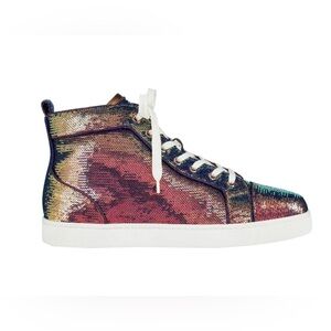 Sequin Christian Louboutin High Tops